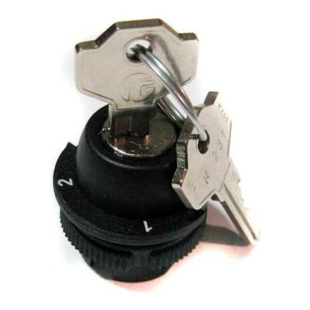 Springer Controls Co T.E.R., PRSL1874PI 1/2 Maint. Pos. Change Over Keyed Selector Switch, Use w/ MIKE & VICTOR Pendants PRSL1874PI